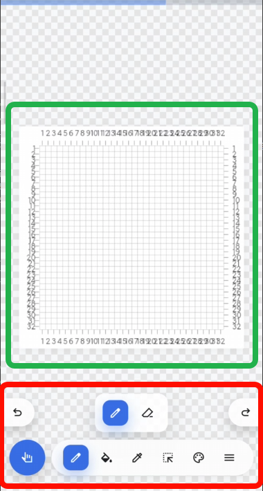 界面区域划分示意